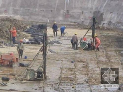 霍邱我公司承建北京房山区水池地基注浆加固工程